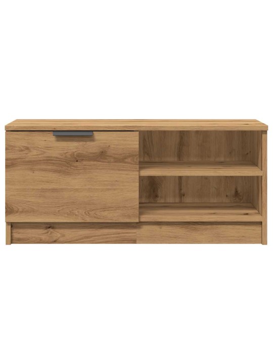 Tv skříňky 2 ks dub artisan 80x35x36,5 cm kompozitní dřevo