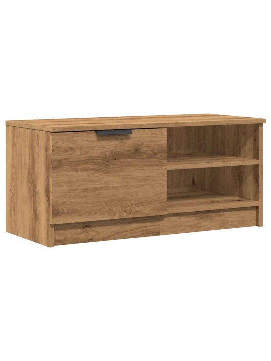 Tv skříňky 2 ks dub artisan 80x35x36,5 cm kompozitní dřevo