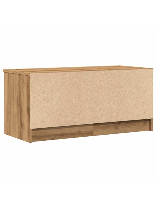 Tv skříňky 2 ks dub artisan 80x35x36,5 cm kompozitní dřevo