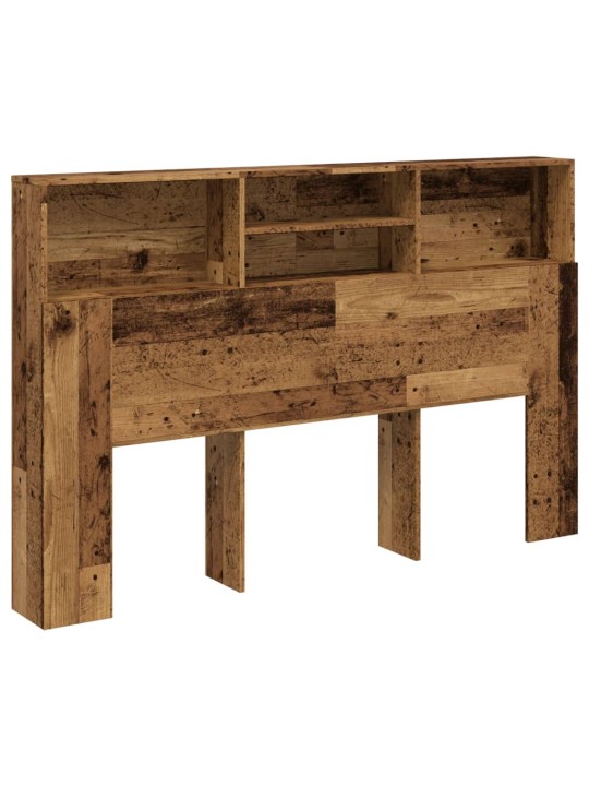 Čelo postele s úložným prostorem old wood 160 x 19 x 103,5 cm