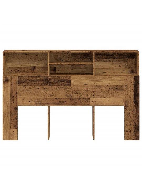 Čelo postele s úložným prostorem old wood 160 x 19 x 103,5 cm