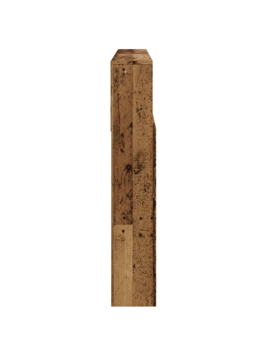 Čelo postele s úložným prostorem old wood 160 x 19 x 103,5 cm