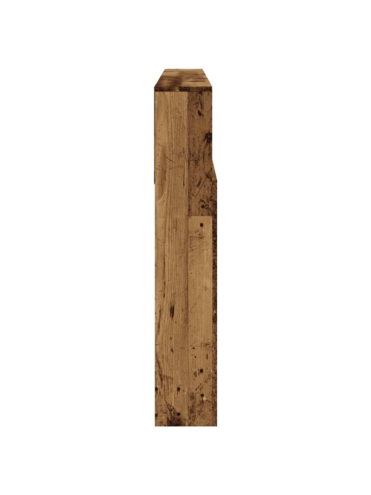 Čelo postele s úložným prostorem old wood 180 x 19 x 103,5 cm