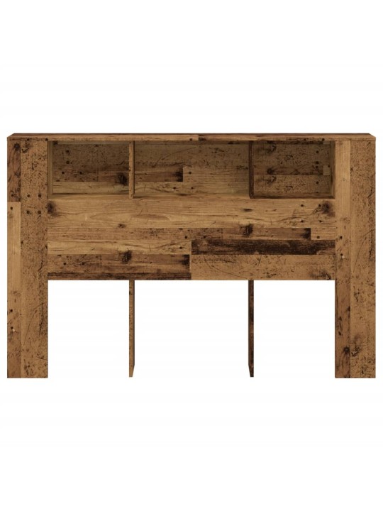 Čelo postele s úložným prostorem old wood 160 x 18,5 x 103,5 cm