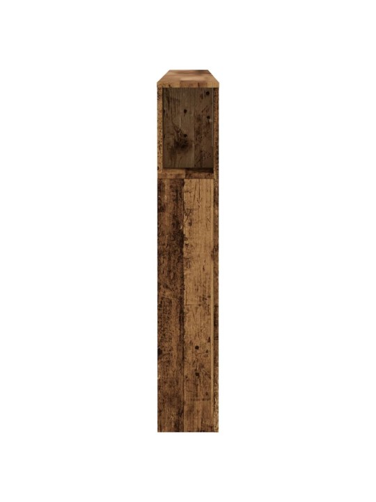 Čelo postele s úložným prostorem old wood 200x18,5x102,5 cm