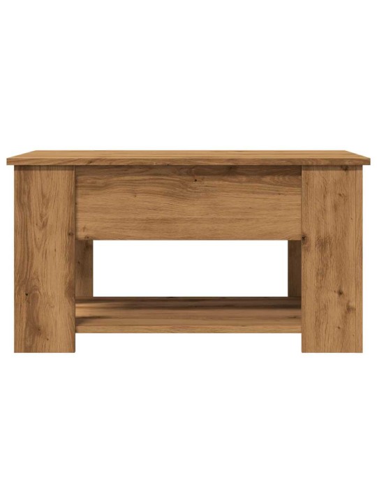 Konferenční stolek dub artisan 79x49x41 cm kompozitní dřevo