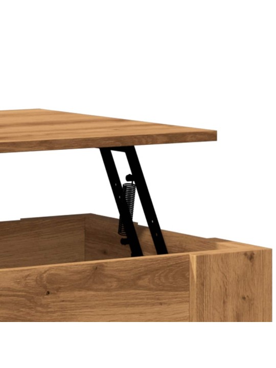 Konferenční stolek dub artisan 79x49x41 cm kompozitní dřevo