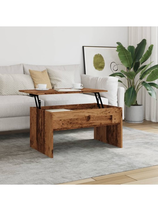 Konferenční stolek old wood 80x50,5x41,5 cm kompozitní dřevo