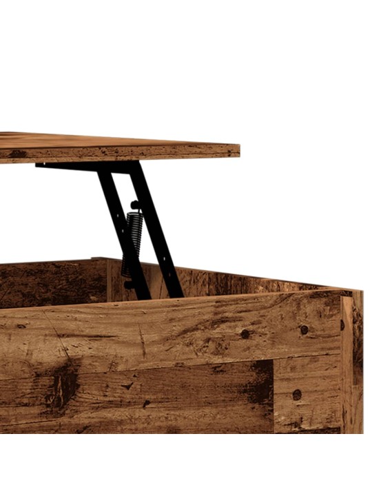 Konferenční stolek old wood 80x50,5x41,5 cm kompozitní dřevo
