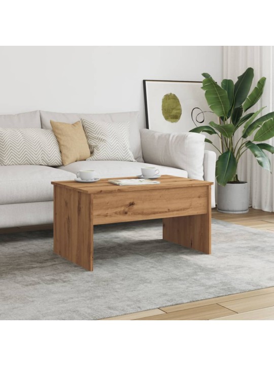 Konferenční stolek dub artisan 80x50,5x41,5 cm kompozitní dřevo