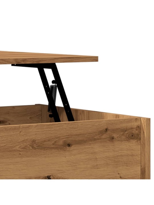 Konferenční stolek dub artisan 80x50,5x41,5 cm kompozitní dřevo