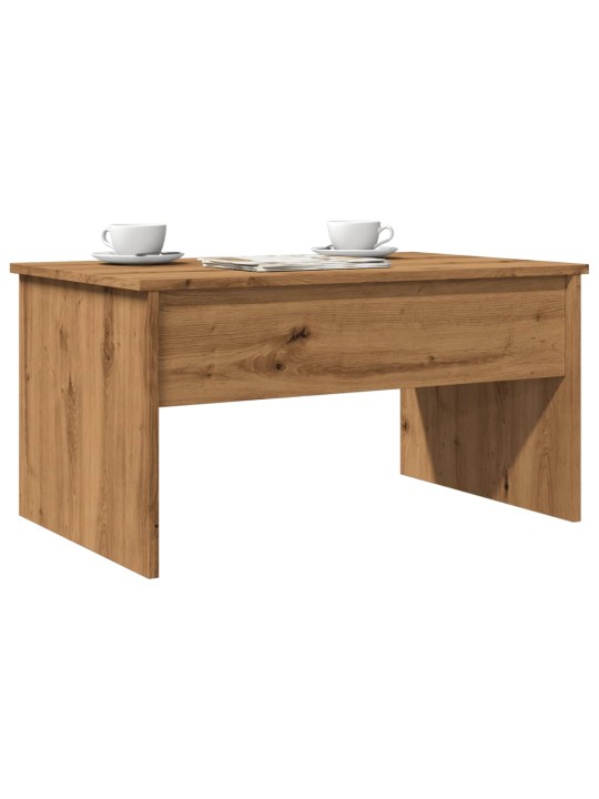 Konferenční stolek dub artisan 80x50,5x41,5 cm kompozitní dřevo