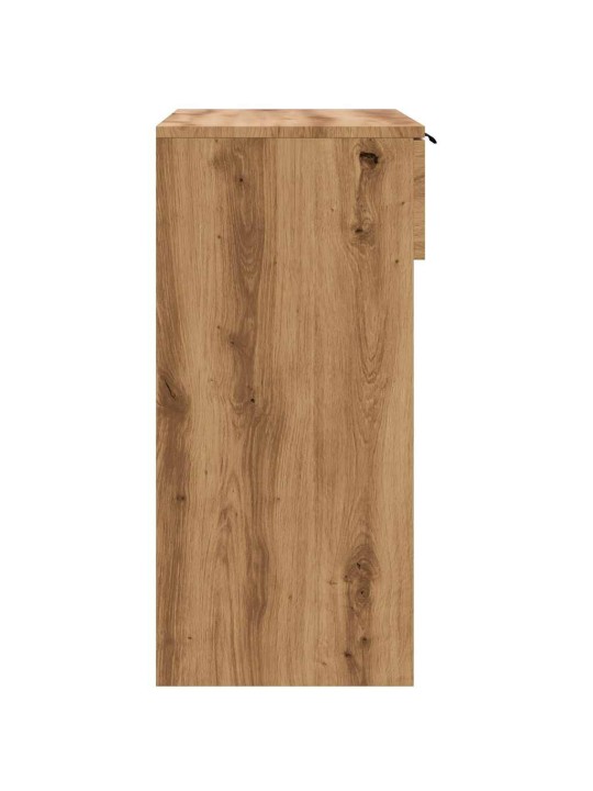 Konzolový stolek dub artisan 90x36x75 cm kompozitní dřevo