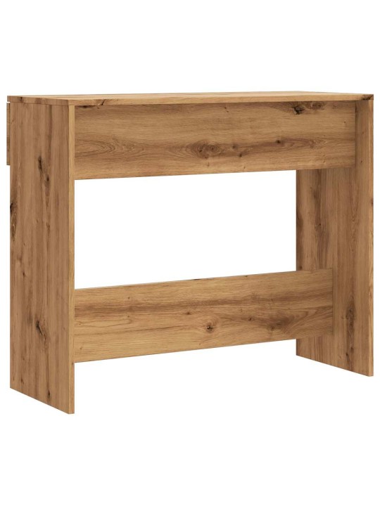 Konzolový stolek dub artisan 90x36x75 cm kompozitní dřevo