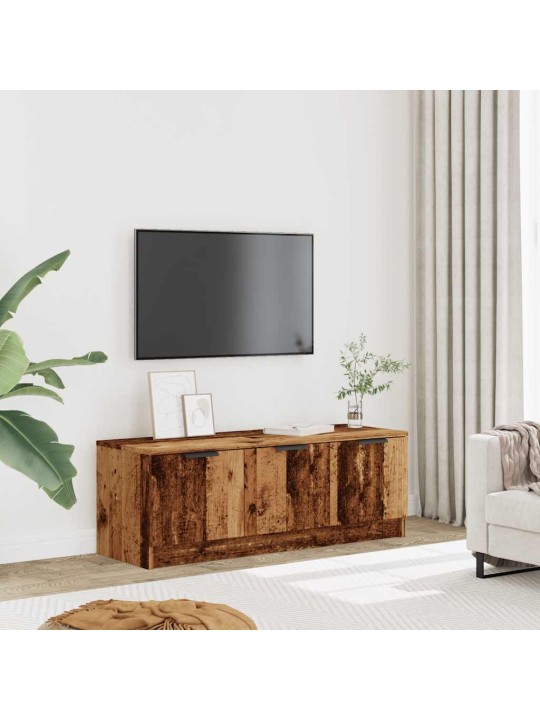Tv skříňka starého dřeva 102 x 35 x 36,5 cm kompozitní dřevo