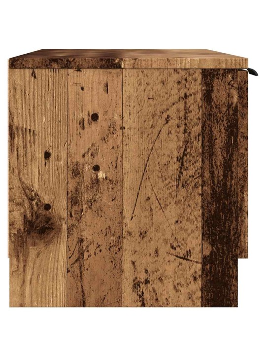 Tv skříňka starého dřeva 102 x 35 x 36,5 cm kompozitní dřevo