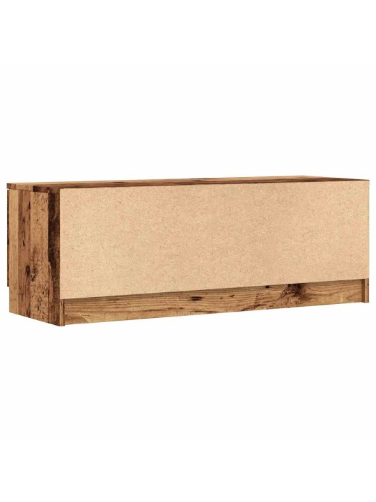 Tv skříňka starého dřeva 102 x 35 x 36,5 cm kompozitní dřevo
