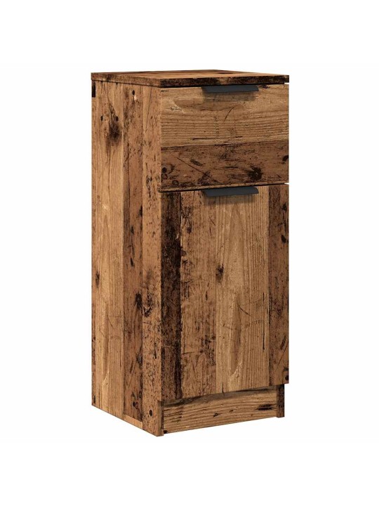 Příborník old wood 30 x 30 x 70 cm kompozitní dřevo