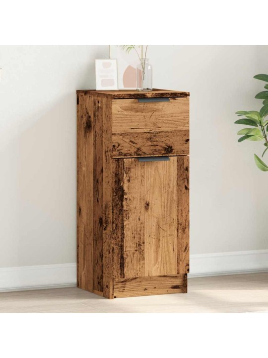 Příborník old wood 30 x 30 x 70 cm kompozitní dřevo