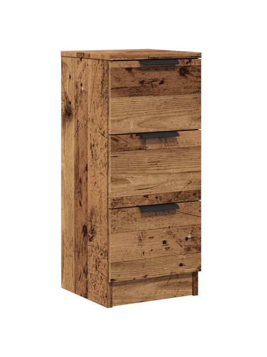 Příborník old wood 30 x 30 x 70 cm kompozitní dřevo