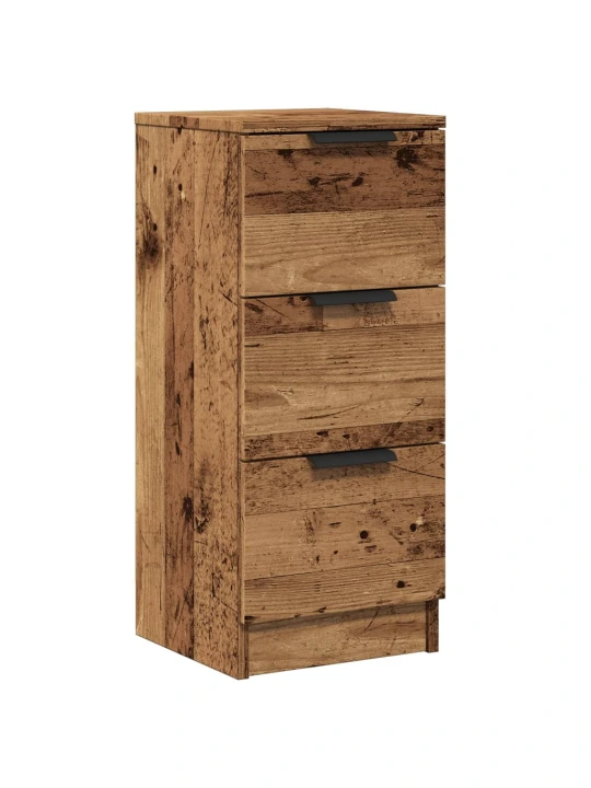 Příborník old wood 30 x 30 x 70 cm kompozitní dřevo