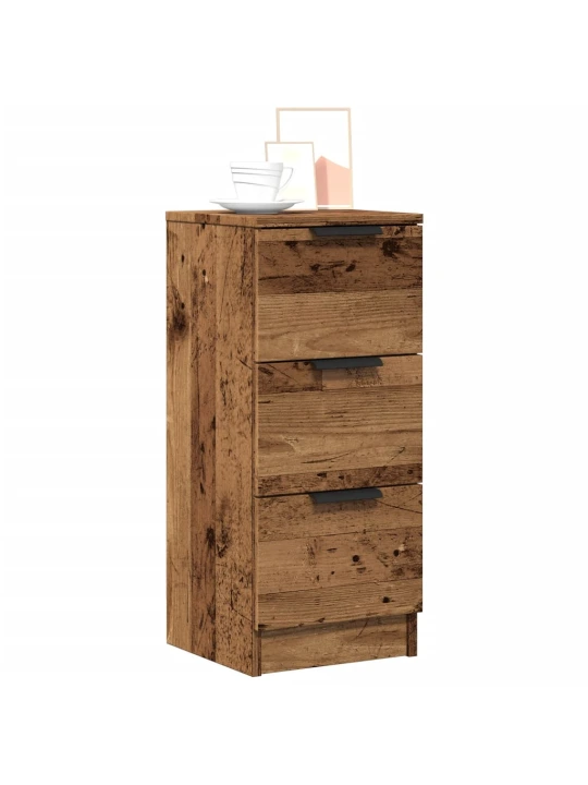 Příborník old wood 30 x 30 x 70 cm kompozitní dřevo