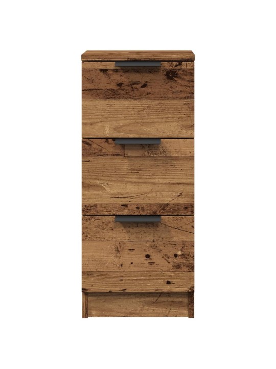 Příborník old wood 30 x 30 x 70 cm kompozitní dřevo