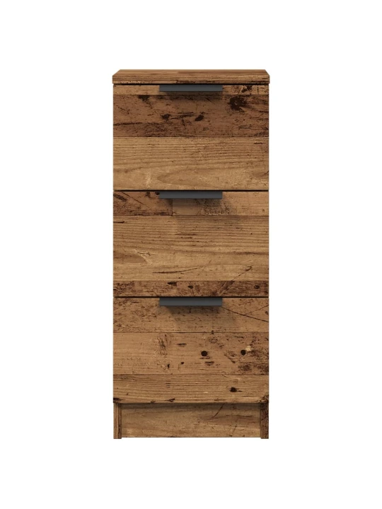 Příborník old wood 30 x 30 x 70 cm kompozitní dřevo
