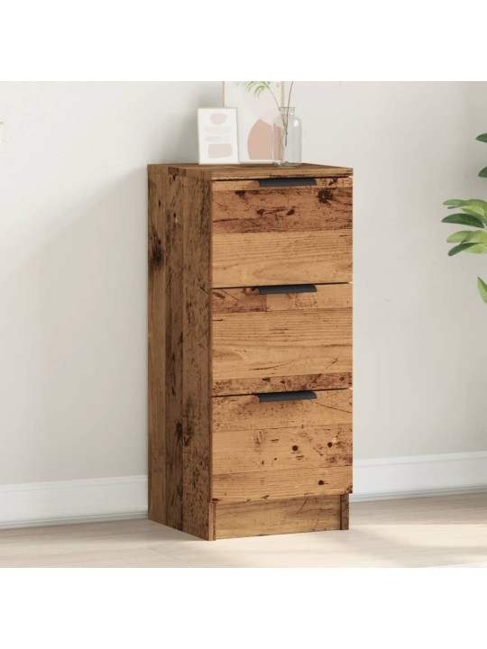 Příborník old wood 30 x 30 x 70 cm kompozitní dřevo