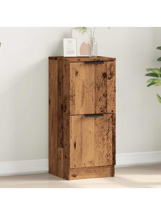 Příborník old wood 30 x 30 x 70 cm kompozitní dřevo