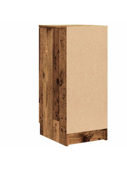 Botník old wood 29,5 x 35 x 70 cm kompozitní dřevo