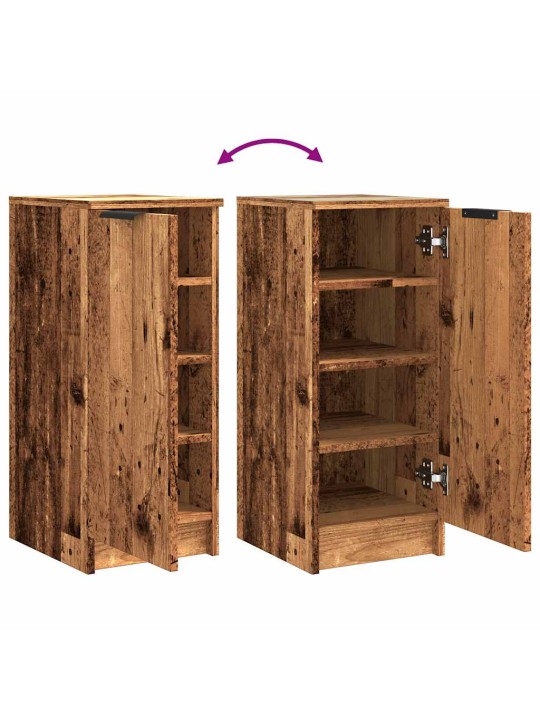 Botník old wood 29,5 x 35 x 70 cm kompozitní dřevo
