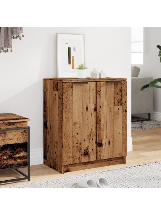 Botník old wood 59 x 35 x 70 cm kompozitní dřevo