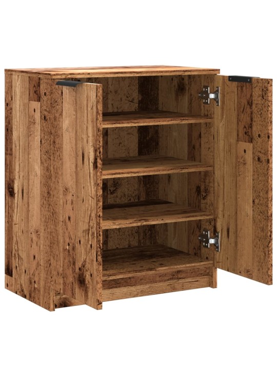 Botník old wood 59 x 35 x 70 cm kompozitní dřevo