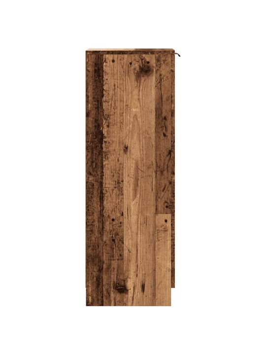 Botník old wood 29,5 x 35 x 100,5 cm kompozitní dřevo