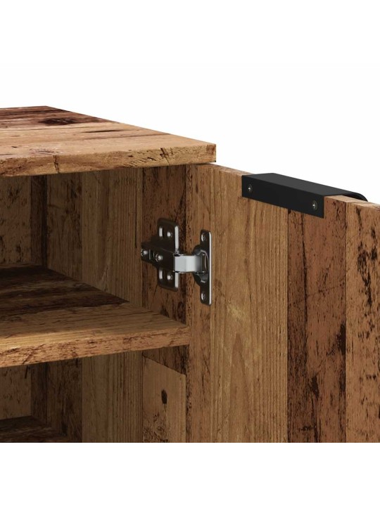 Botník old wood 29,5 x 35 x 100,5 cm kompozitní dřevo