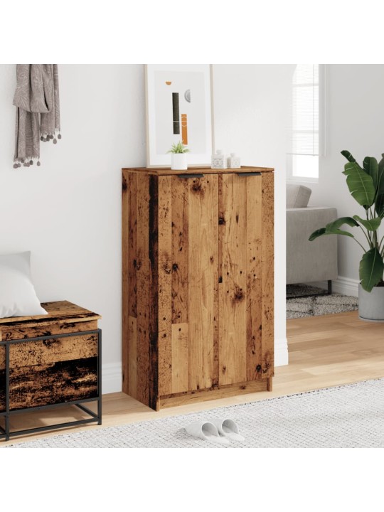 Botník old wood 59 x 35 x 70 cm kompozitní dřevo
