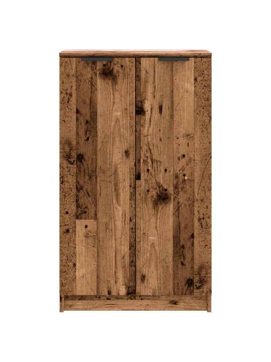 Botník old wood 59 x 35 x 70 cm kompozitní dřevo