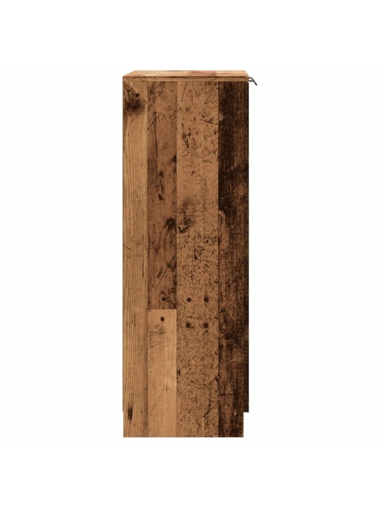Botník old wood 59 x 35 x 70 cm kompozitní dřevo