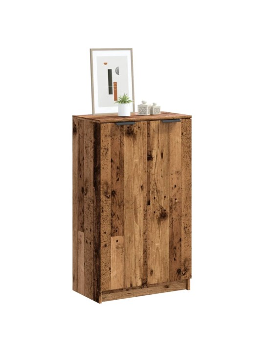 Botník old wood 59 x 35 x 70 cm kompozitní dřevo