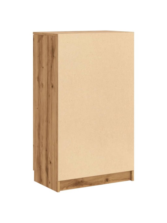 Botník dub artisan 59 x 35 x 100,5 cm kompozitní dřevo
