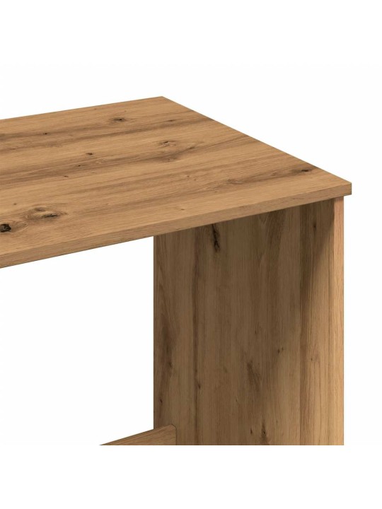 Psací stůl dub artisan 100 x 50 x 75 cm kompozitní dřevo