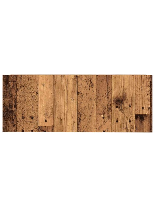 Tv skříňky nástěnné 2 ks old wood 80 x 30 x 30 cm