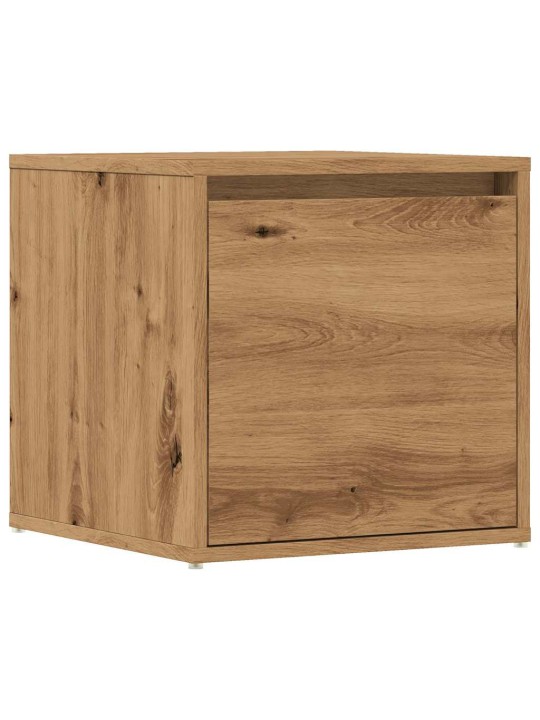 Úložný box se zásuvkou dub artisan 40,5x40x40 cm kompozit