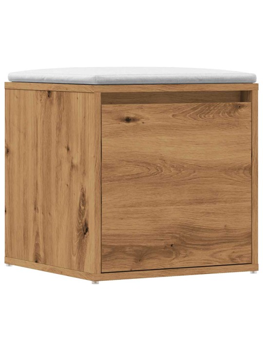 Úložný box se zásuvkou dub artisan 40,5x40x40 cm kompozit