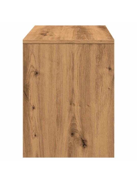 Stolička k toaletnímu stolku dub artisan 70x35x45 cm kompozit