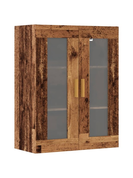 Závěsná nástěnná skříňka old wood 69,5 x 34 x 90 cm