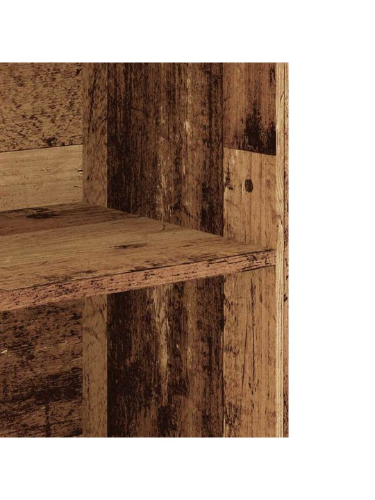 Závěsná nástěnná skříňka old wood 69,5 x 32,5 x 90 cm