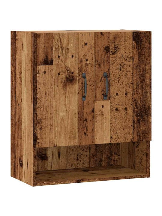 Nástěnná skříňka old wood 60 x 31 x 70 cm kompozitní dřevo