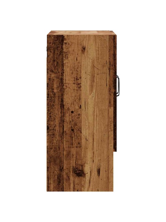 Nástěnná skříňka old wood 60 x 31 x 70 cm kompozitní dřevo